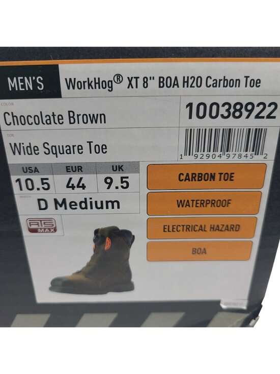 Ariat Men\'s WorkHog XT BOA Work Boots Carbon Toe Duratread Sole Leather Sz 10.5 main image 6